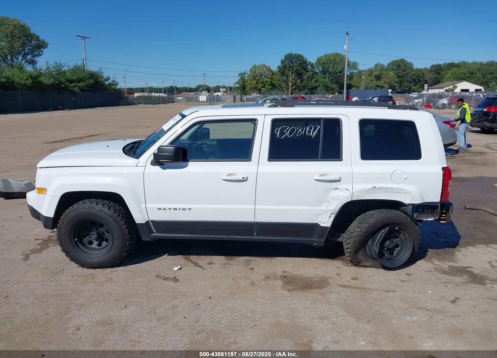 2015 JEEP PATRIOT VIN: 1C4NJRFB2FD215087