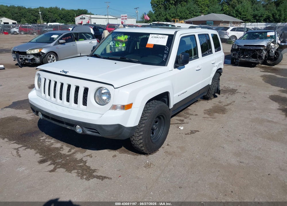2015 JEEP PATRIOT VIN: 1C4NJRFB2FD215087