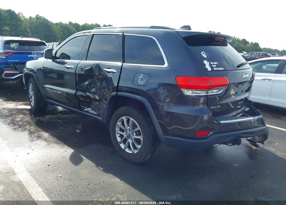 2015 JEEP GRAND CHEROKEE VIN: 1C4RJFBG9FC116807