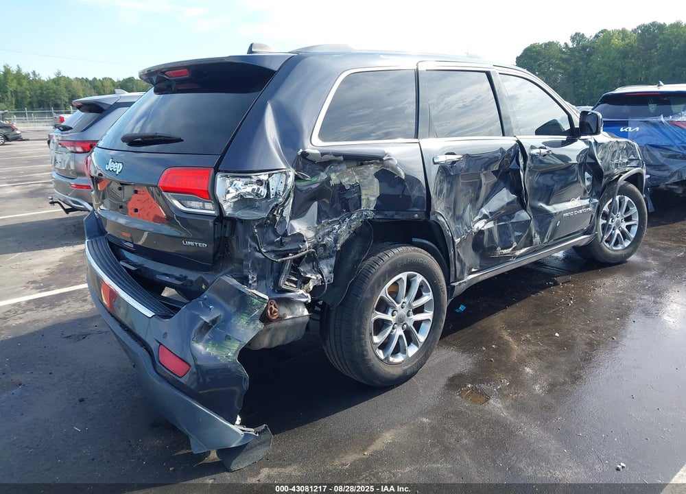 2015 JEEP GRAND CHEROKEE VIN: 1C4RJFBG9FC116807