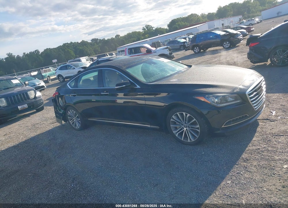2015 HYUNDAI GENESIS VIN: KMHGN4JE4FU084175