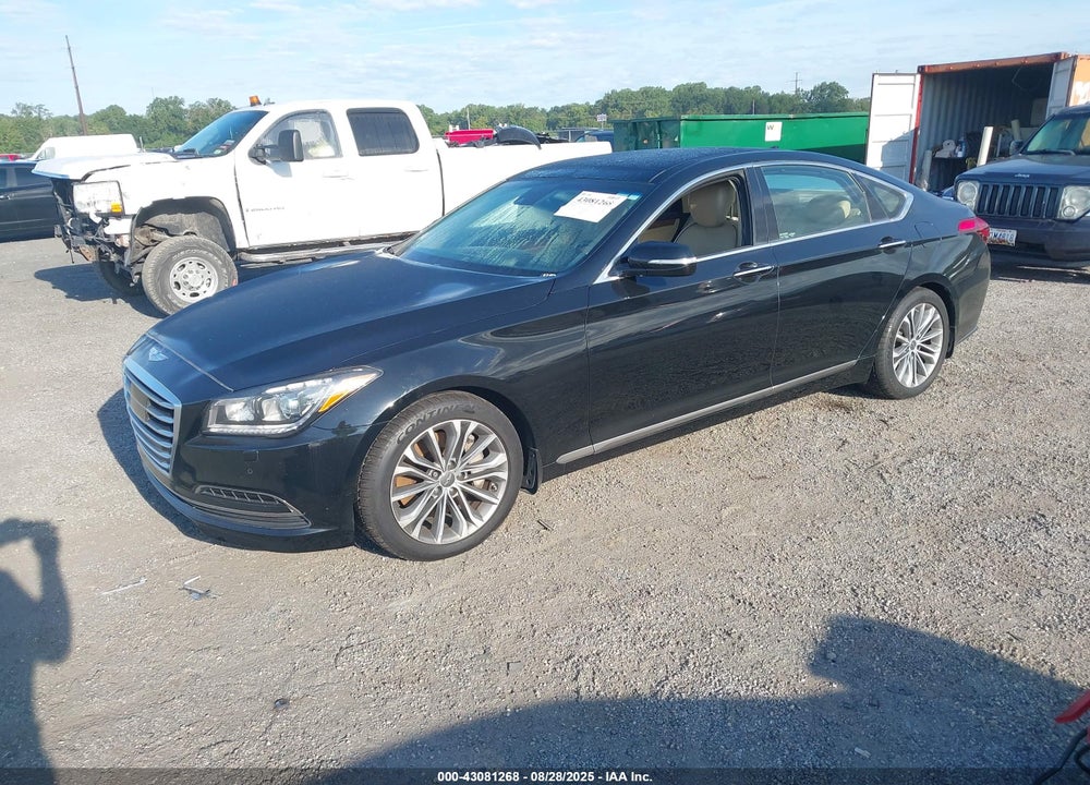 2015 HYUNDAI GENESIS VIN: KMHGN4JE4FU084175