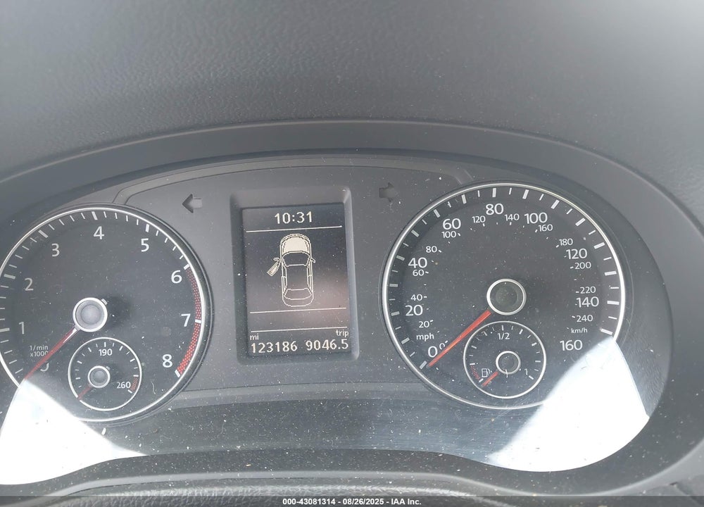 2014 VOLKSWAGEN PASSAT 1.8T SE VIN: 1VWBS7A39EC093186