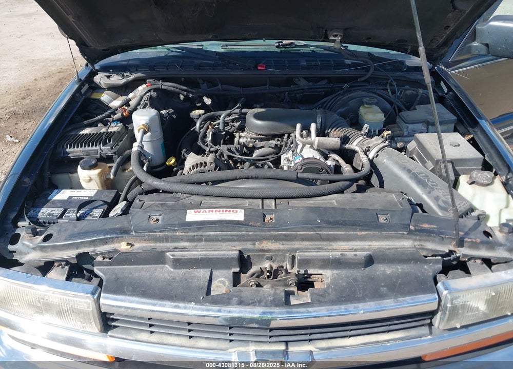 1999 CHEVROLET BLAZER LS VIN: 1GNDT13W2X2226867