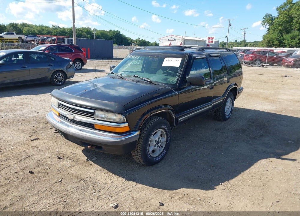 1999 CHEVROLET BLAZER LS VIN: 1GNDT13W2X2226867