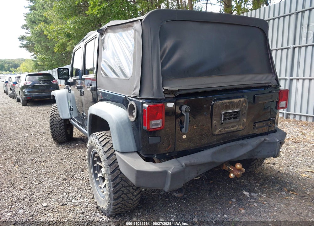 2011 JEEP WRANGLER UNLIMITED VIN: 1J4BA6H18BL519525
