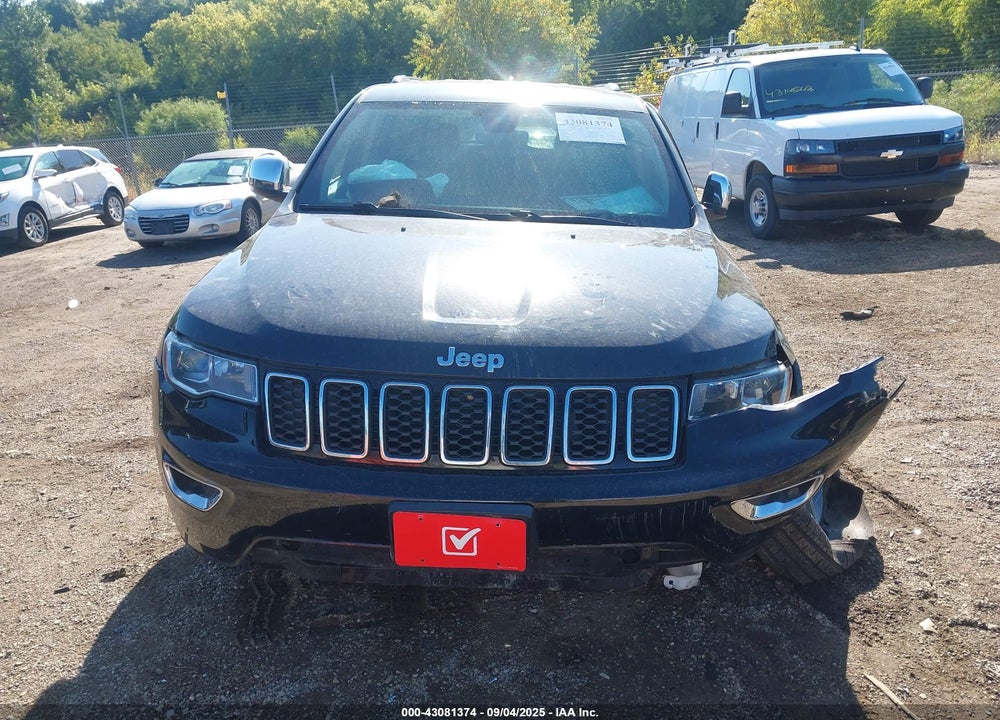 2017 JEEP GRAND CHEROKEE VIN: 1C4RJFBG1HC836931