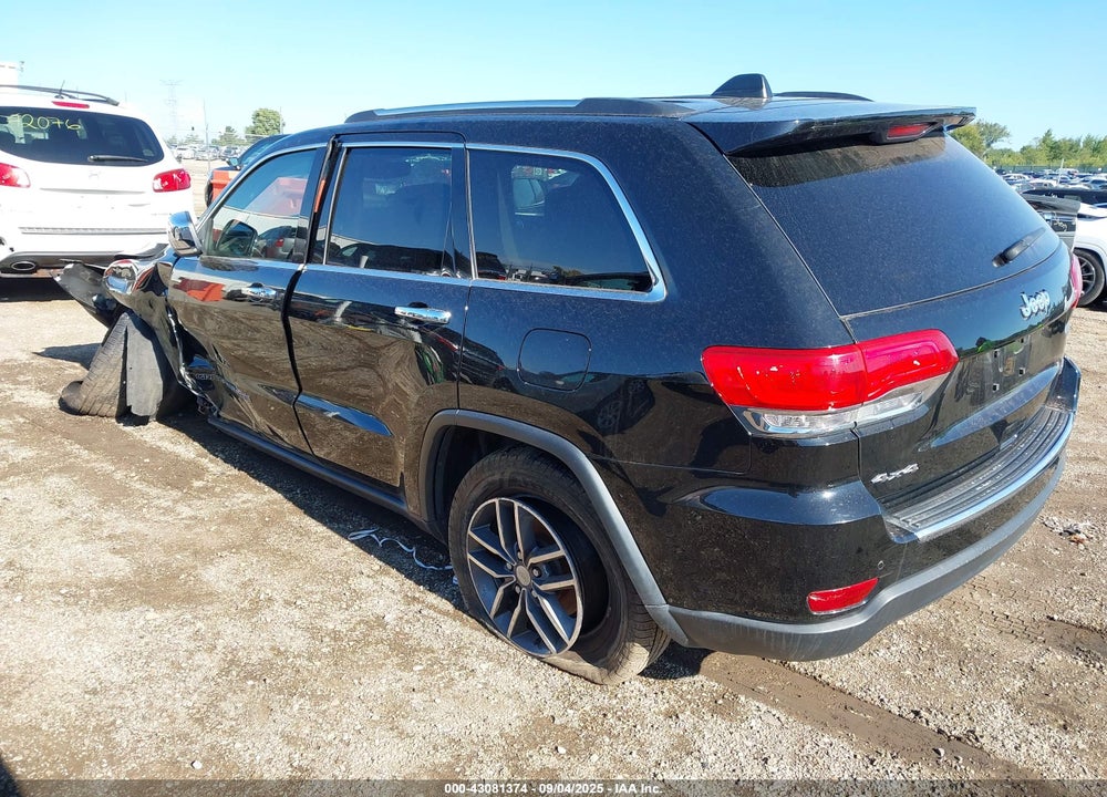2017 JEEP GRAND CHEROKEE VIN: 1C4RJFBG1HC836931