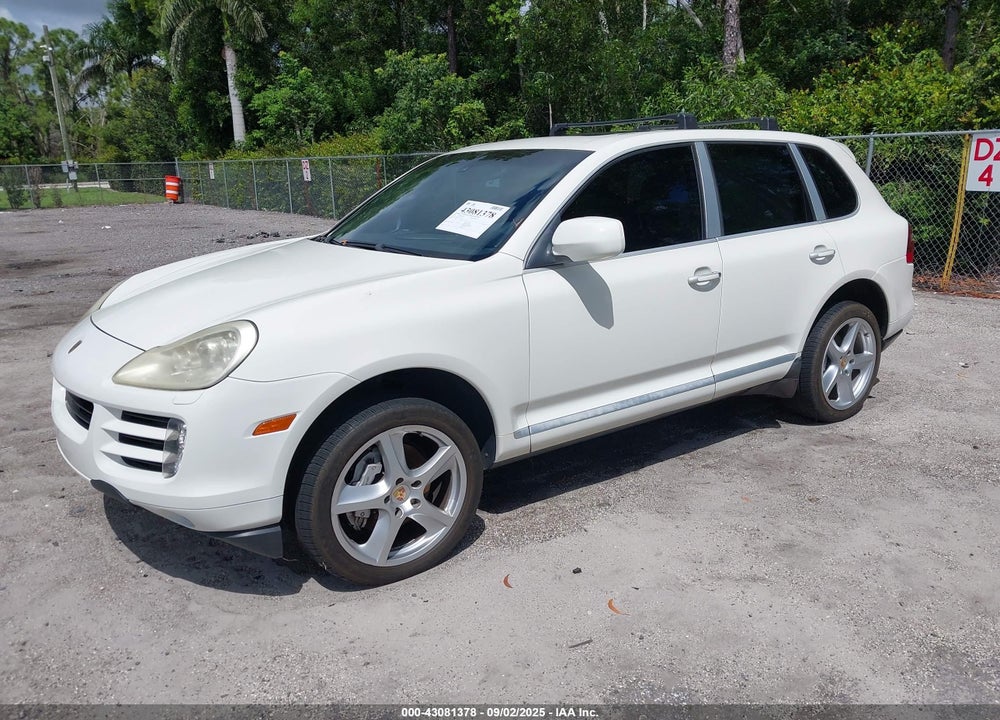 2008 PORSCHE CAYENNE VIN: WP1AB29P38LA32878