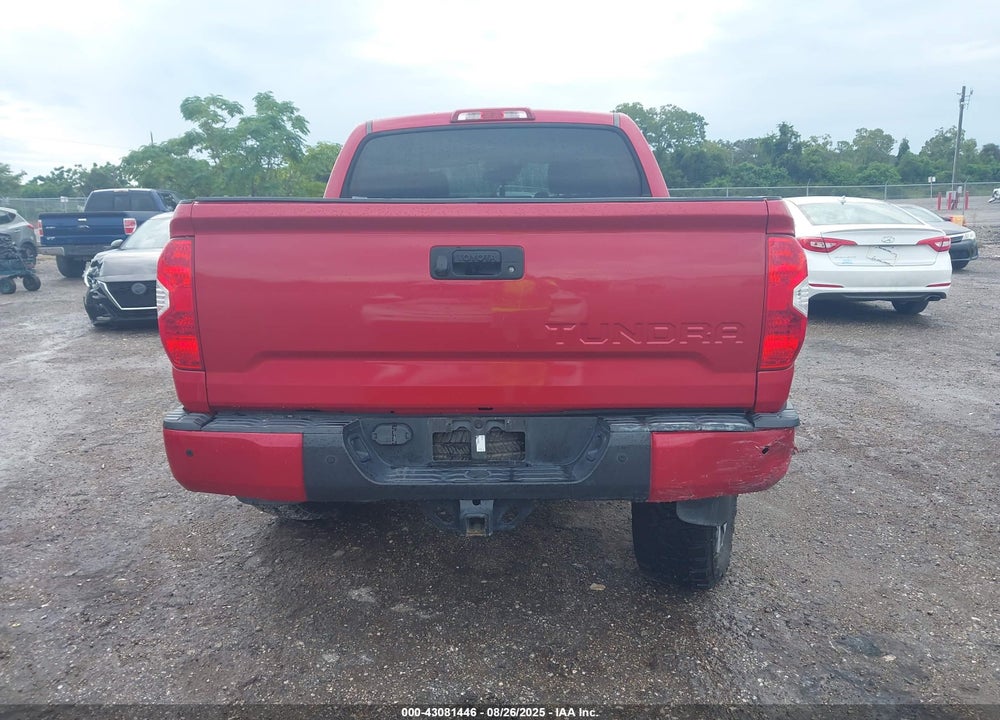 2018 TOYOTA TUNDRA VIN: 5TFFY5F15JX229492