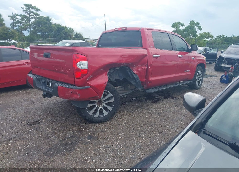 2018 TOYOTA TUNDRA VIN: 5TFFY5F15JX229492