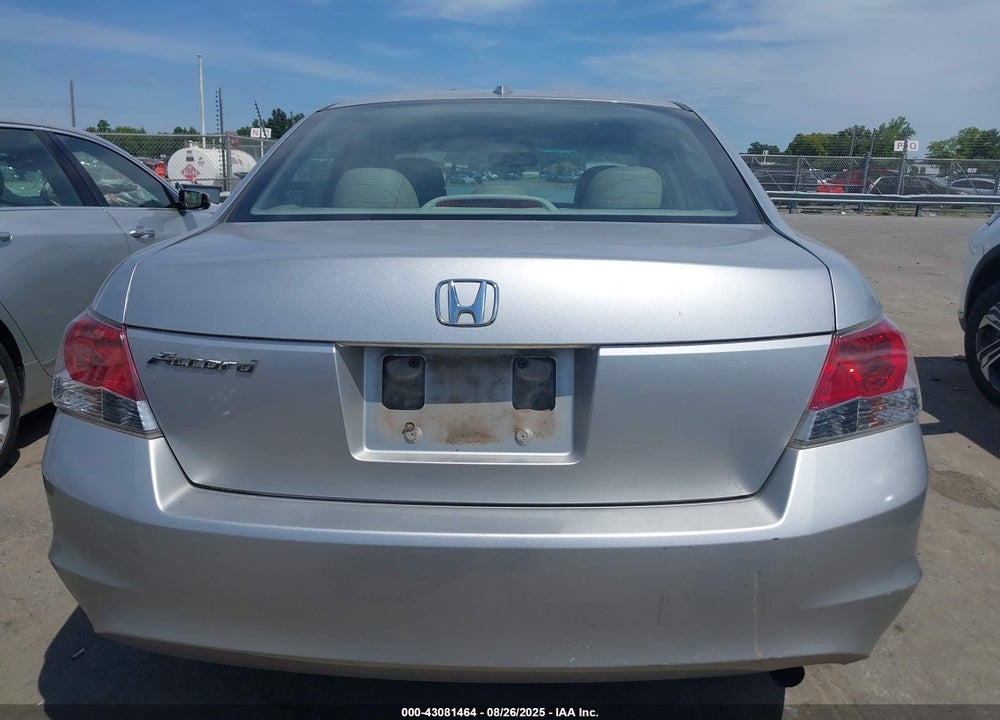 2009 HONDA ACCORD VIN: 1HGCP26849A072667