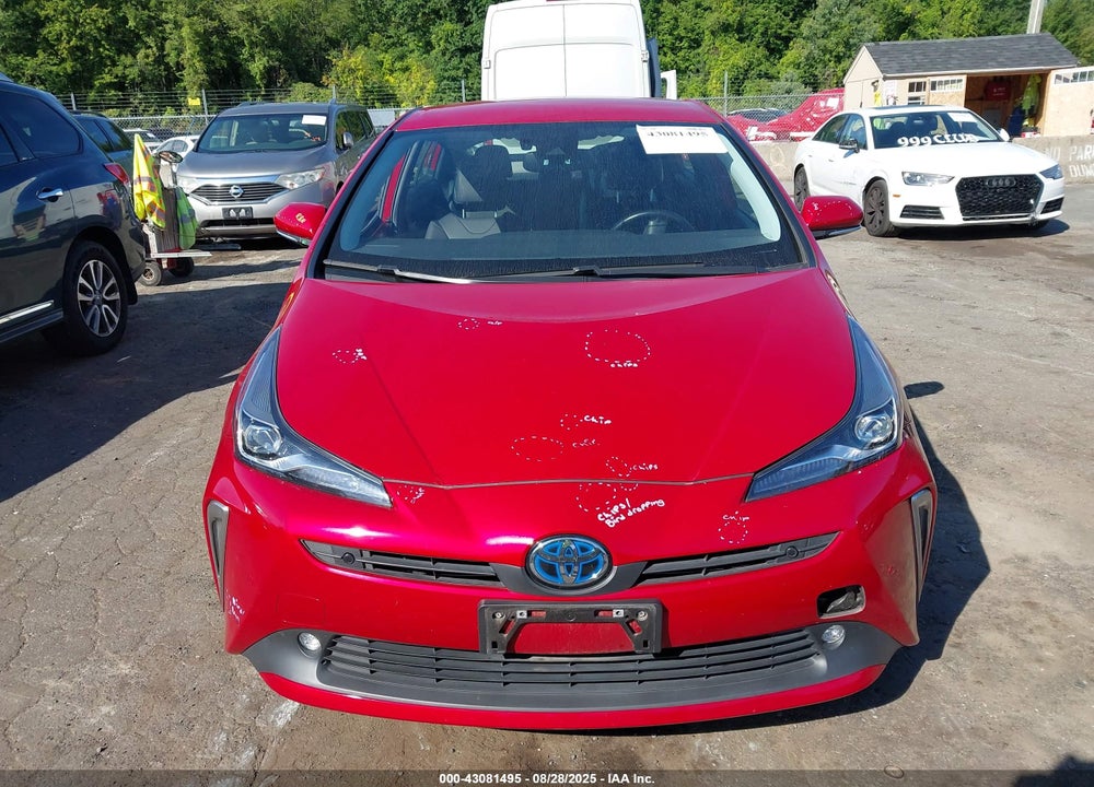 2022 TOYOTA PRIUS VIN: JTDL9MFU8N3034696
