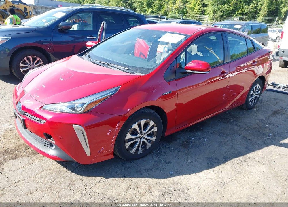 2022 TOYOTA PRIUS VIN: JTDL9MFU8N3034696
