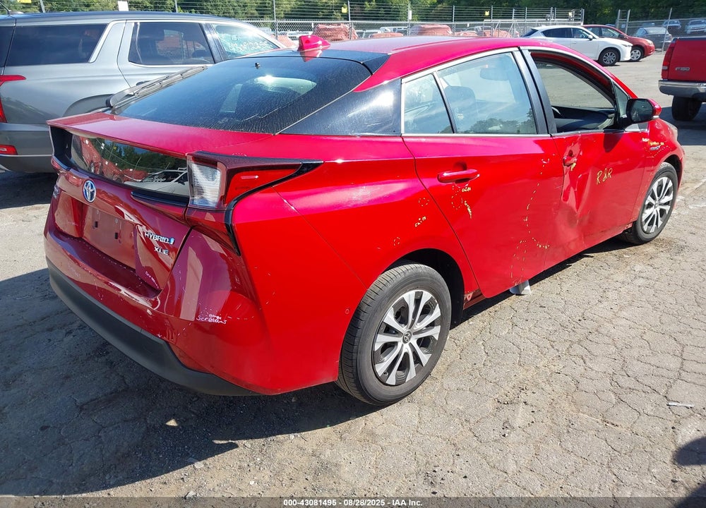 2022 TOYOTA PRIUS VIN: JTDL9MFU8N3034696