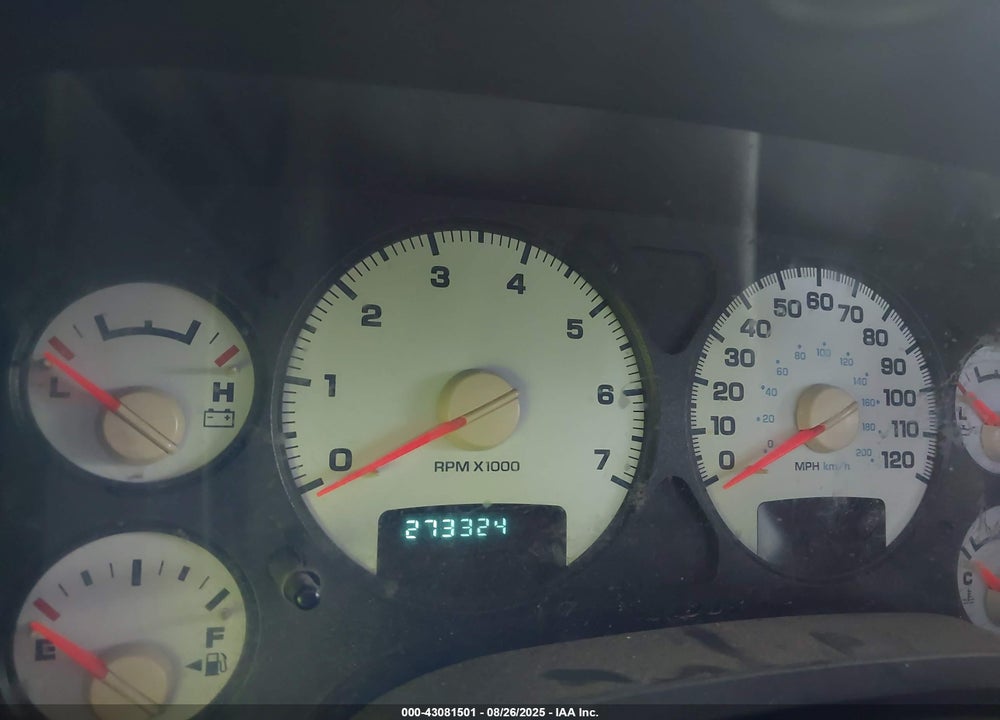 2003 DODGE RAM 2500 SLT/LARAMIE/ST VIN: 3D7KA28D43G723154