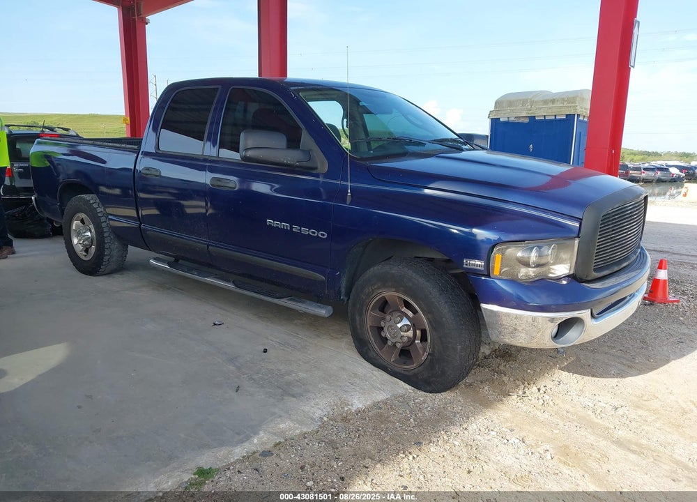 2003 DODGE RAM 2500 SLT/LARAMIE/ST VIN: 3D7KA28D43G723154