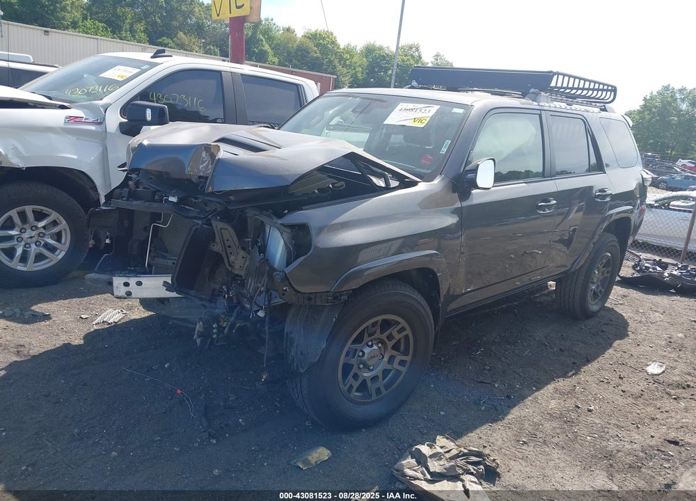 2020 TOYOTA 4RUNNER VIN: JTEBU5JR7L5784025