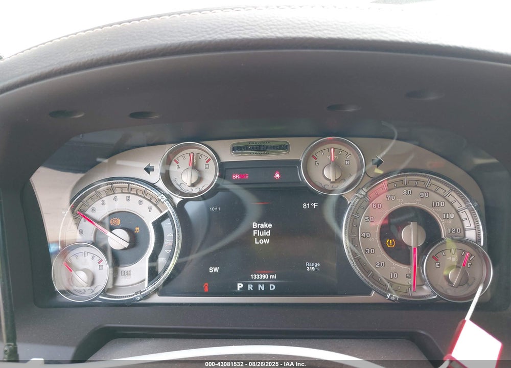 2013 RAM 1500 VIN: 1C6RR7PT5DS596925