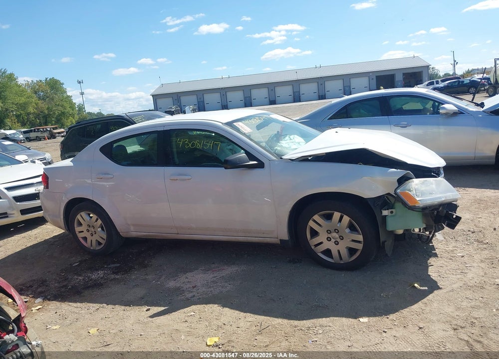 2014 DODGE AVENGER SE VIN: 1C3CDZAB1EN113122