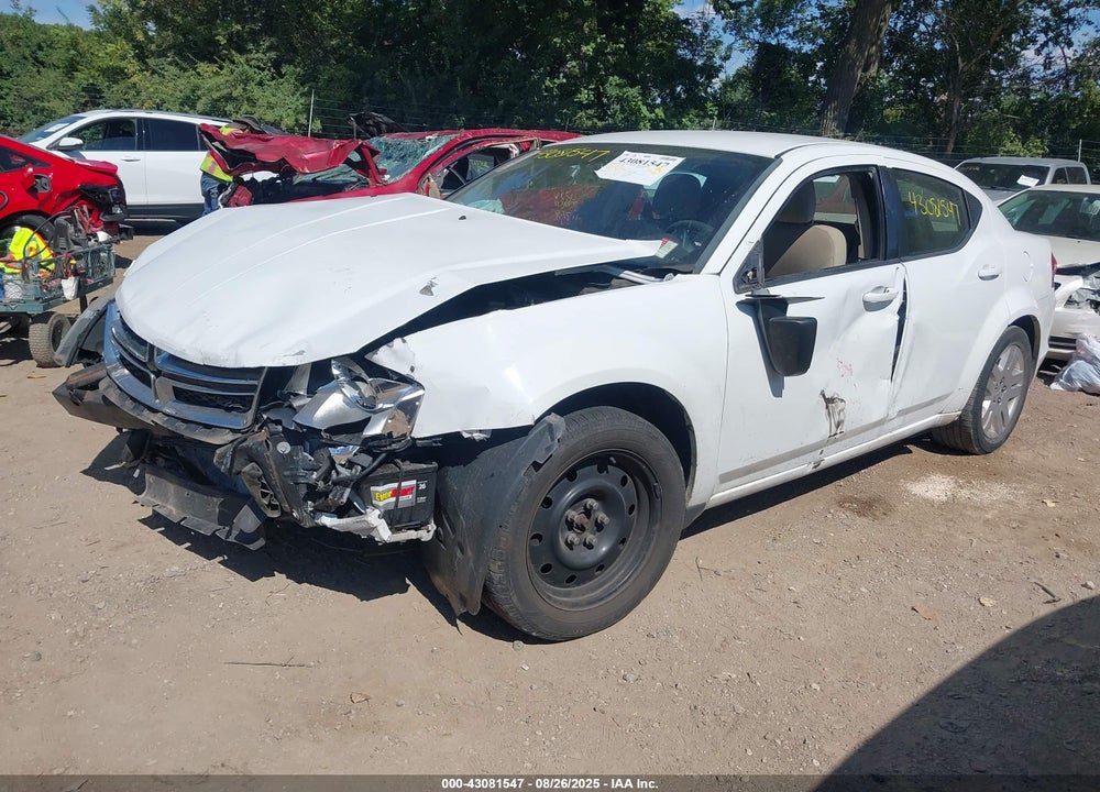 2014 DODGE AVENGER SE VIN: 1C3CDZAB1EN113122