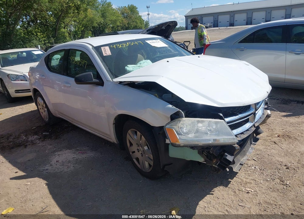 2014 DODGE AVENGER SE VIN: 1C3CDZAB1EN113122