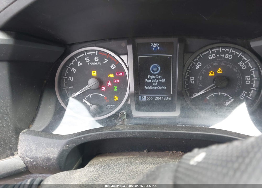 2021 TOYOTA TACOMA VIN: 5TFCZ5AN8MX260587