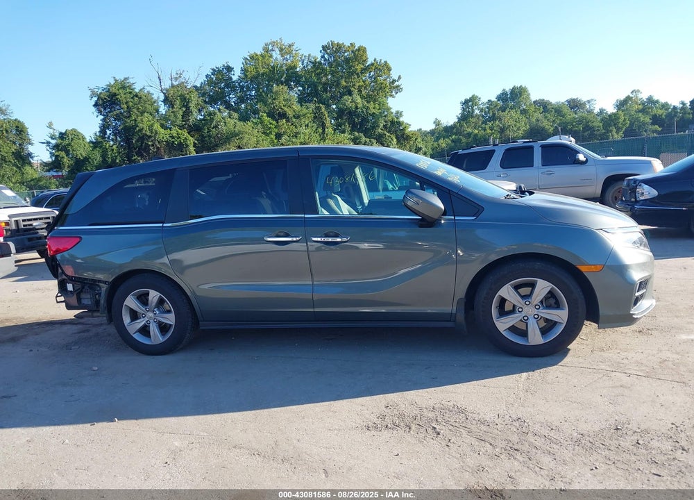 2018 HONDA ODYSSEY EX-L VIN: 5FNRL6H70JB087680