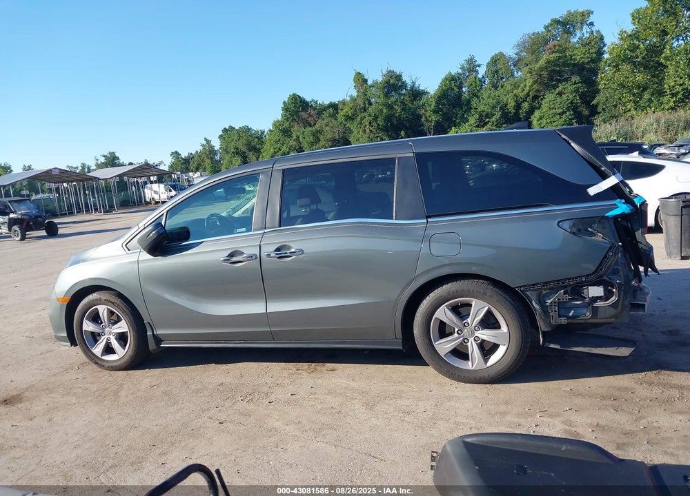 2018 HONDA ODYSSEY EX-L VIN: 5FNRL6H70JB087680