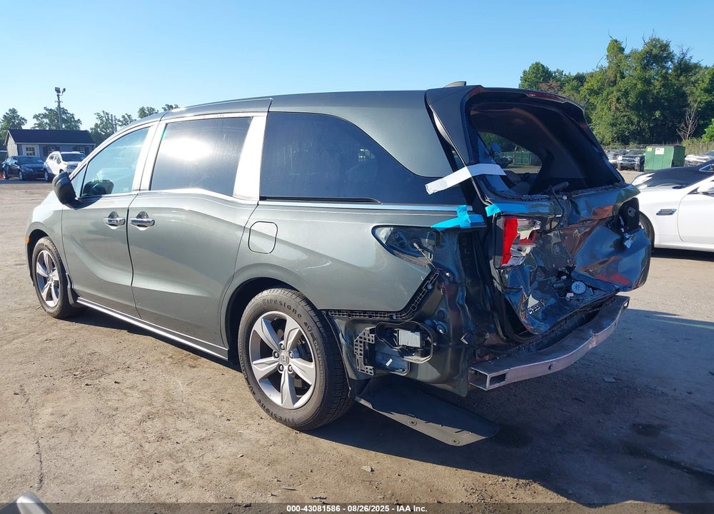 2018 HONDA ODYSSEY EX-L VIN: 5FNRL6H70JB087680