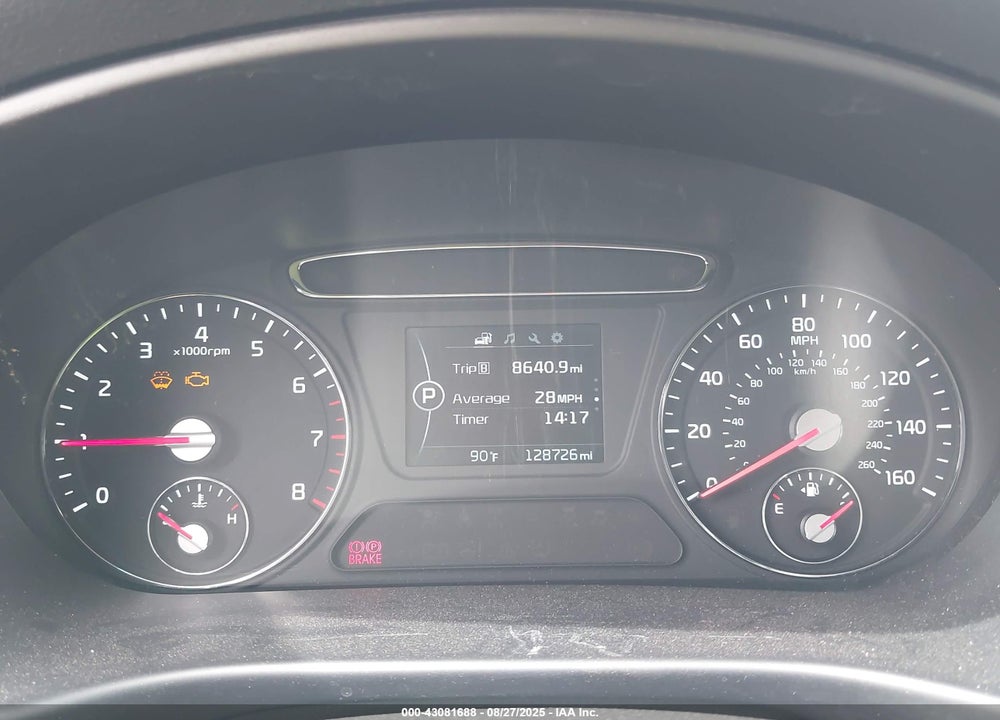 2017 KIA SORENTO 2.4L LX VIN: 5XYPG4A35HG279073