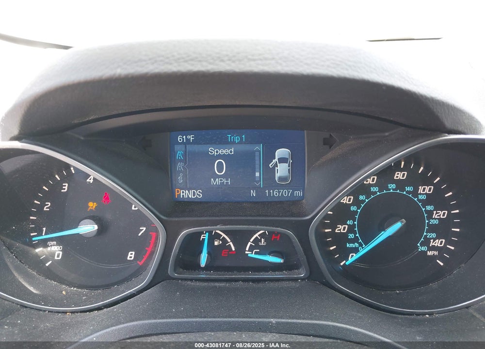2014 FORD ESCAPE VIN: 1FMCU0F73EUD16350