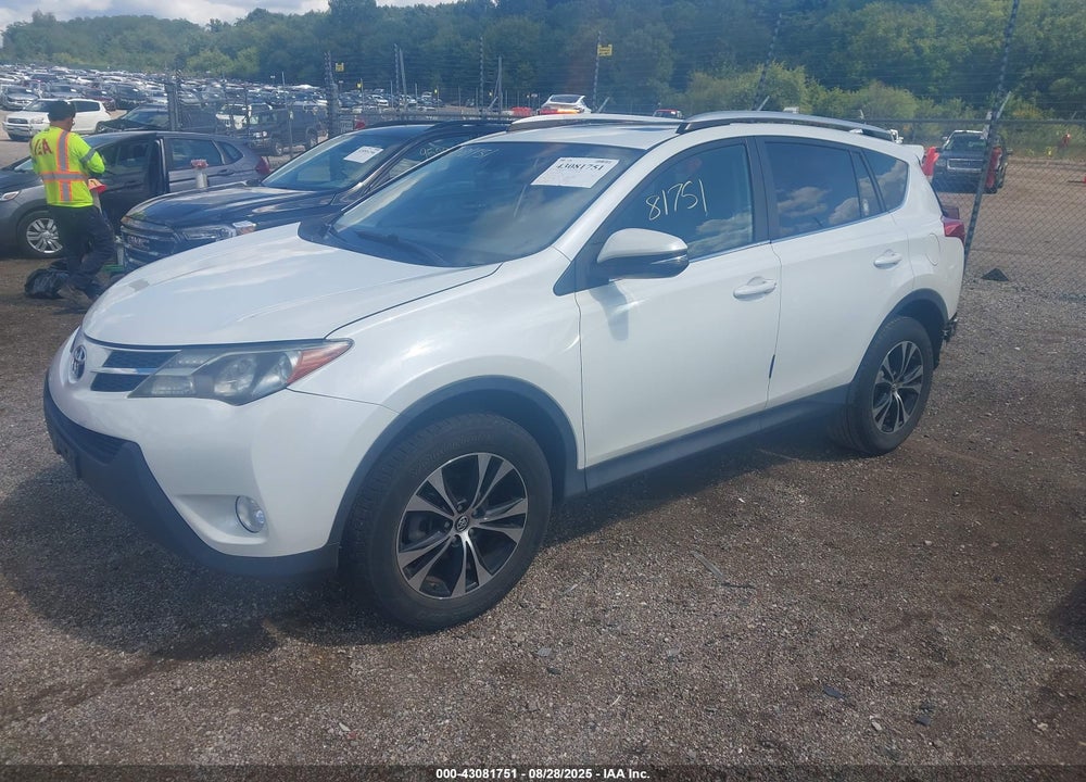 2015 TOYOTA RAV4 VIN: 2T3DFREV9FW322262