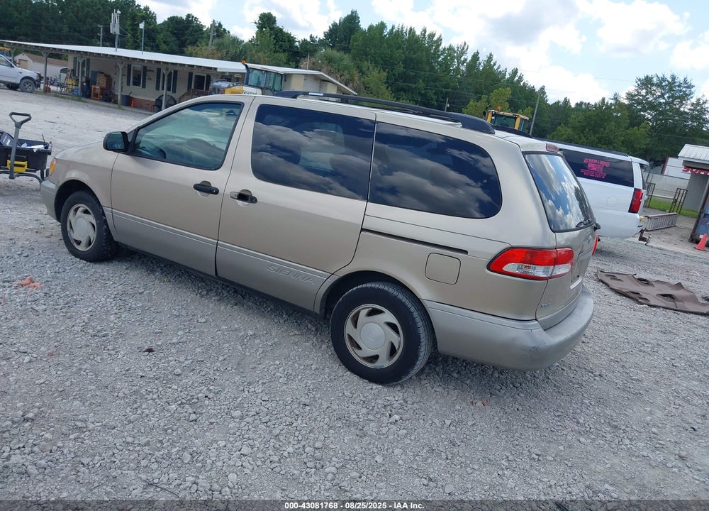 2002 TOYOTA SIENNA LE VIN: 4T3ZF13C42U485436