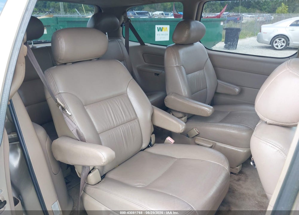2002 TOYOTA SIENNA LE VIN: 4T3ZF13C42U485436