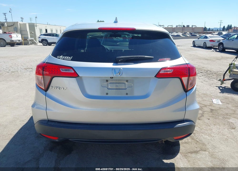 2016 HONDA HR-V LX VIN: 3CZRU5H30GM726983