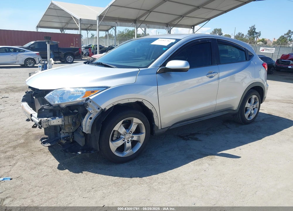 2016 HONDA HR-V LX VIN: 3CZRU5H30GM726983