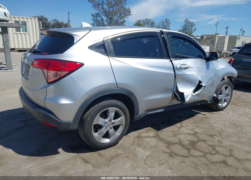 2016 HONDA HR-V LX VIN: 3CZRU5H30GM726983