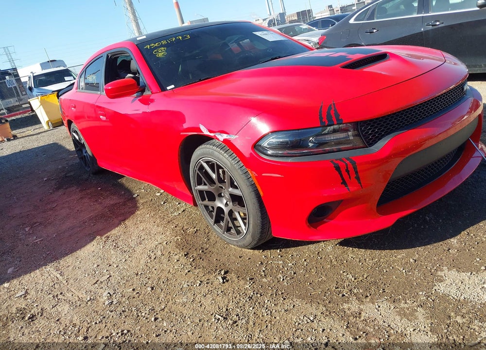 2019 DODGE CHARGER R/T RWD VIN: 2C3CDXCT5KH721658