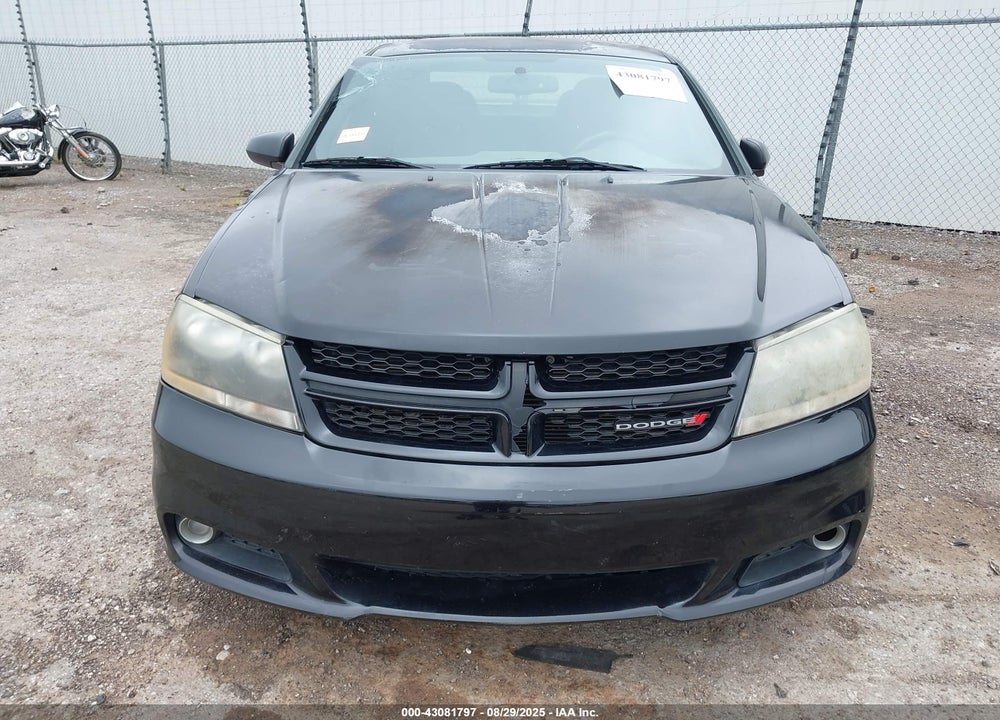 2013 DODGE AVENGER VIN: 1C3CDZBG9DN585500