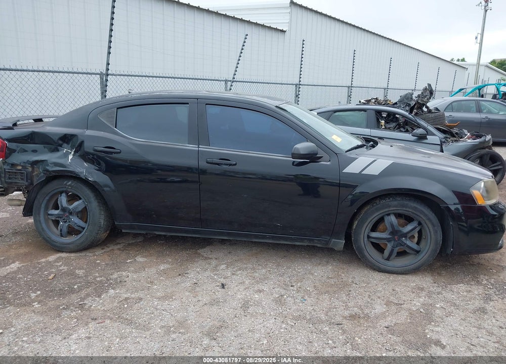 2013 DODGE AVENGER VIN: 1C3CDZBG9DN585500