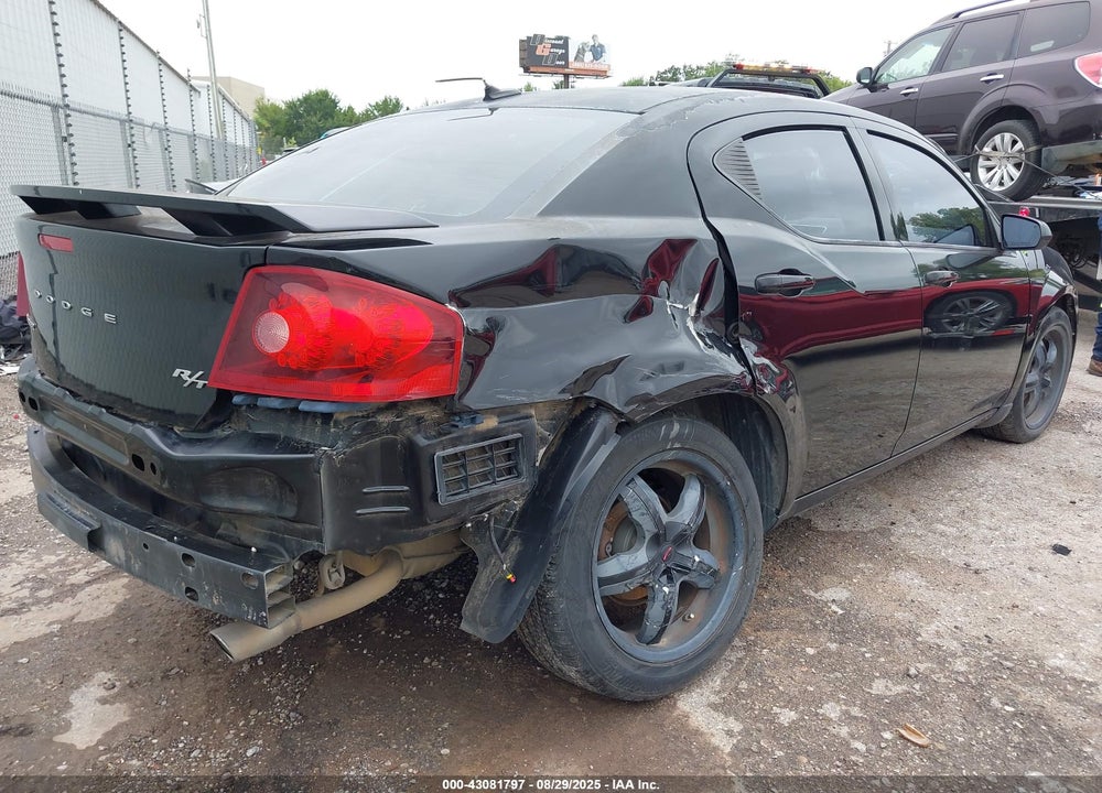 2013 DODGE AVENGER VIN: 1C3CDZBG9DN585500