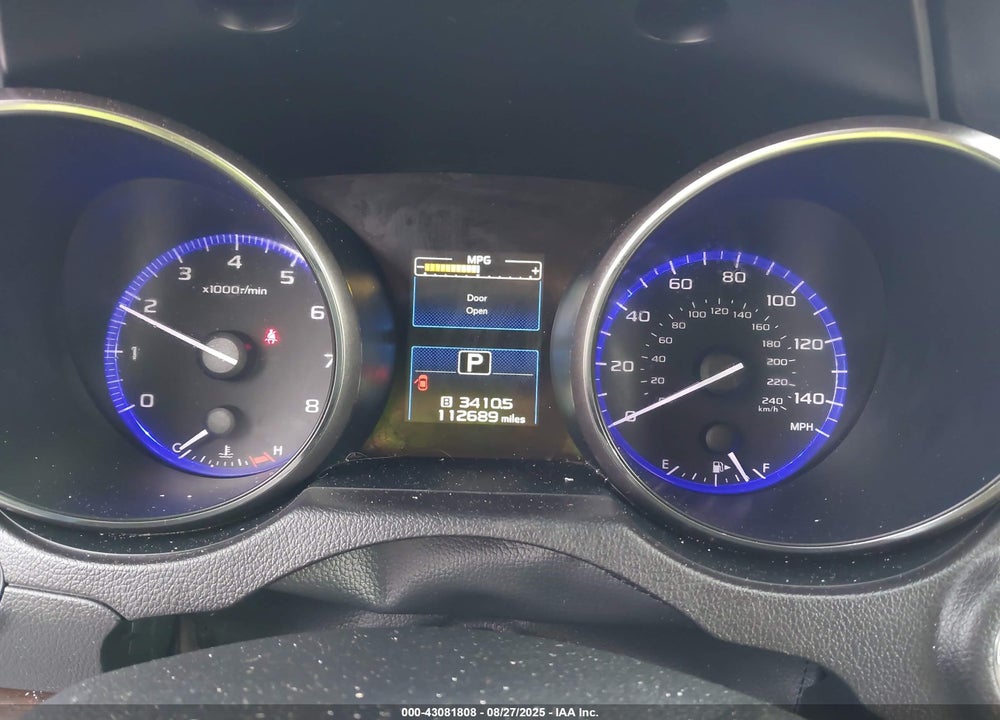 2017 SUBARU OUTBACK VIN: 4S4BSAKC7H3242127