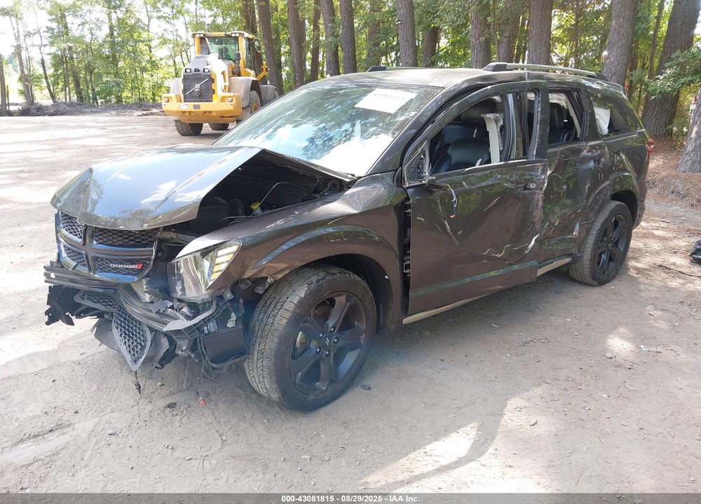 2018 DODGE JOURNEY CROSSROAD AWD VIN: 3C4PDDGGXJT388453