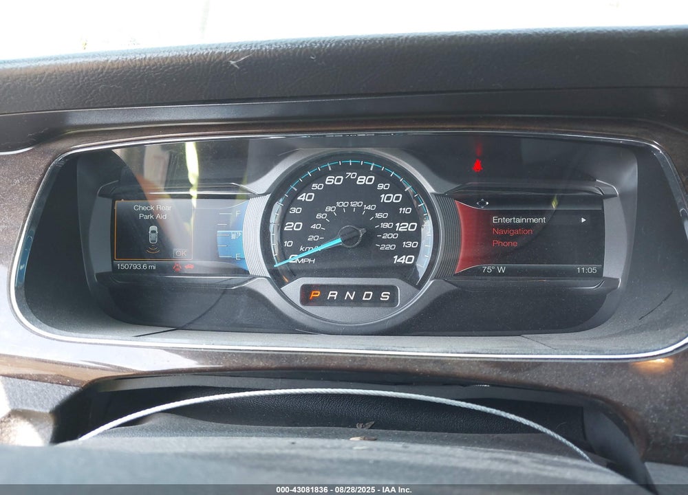 2015 FORD TAURUS LIMITED VIN: 1FAHP2F85FG202457