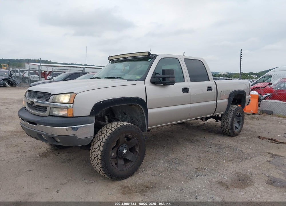 2004 CHEVROLET SILVERADO 2500 LT VIN: 1GCGK23U84F189194