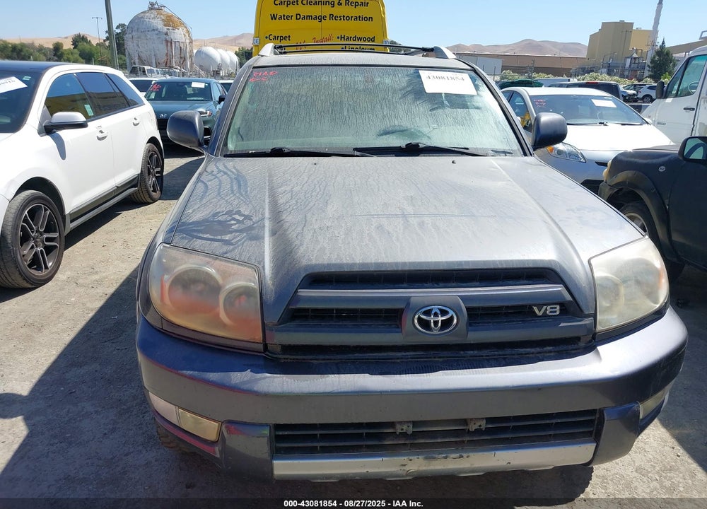 2004 TOYOTA 4RUNNER LIMITED V8 VIN: JTEBT17R640030583