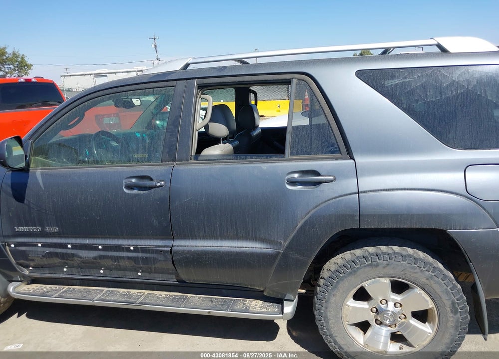 2004 TOYOTA 4RUNNER LIMITED V8 VIN: JTEBT17R640030583