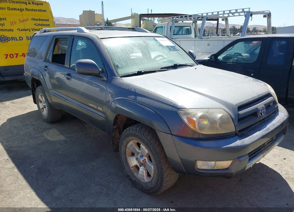 2004 TOYOTA 4RUNNER LIMITED V8 VIN: JTEBT17R640030583