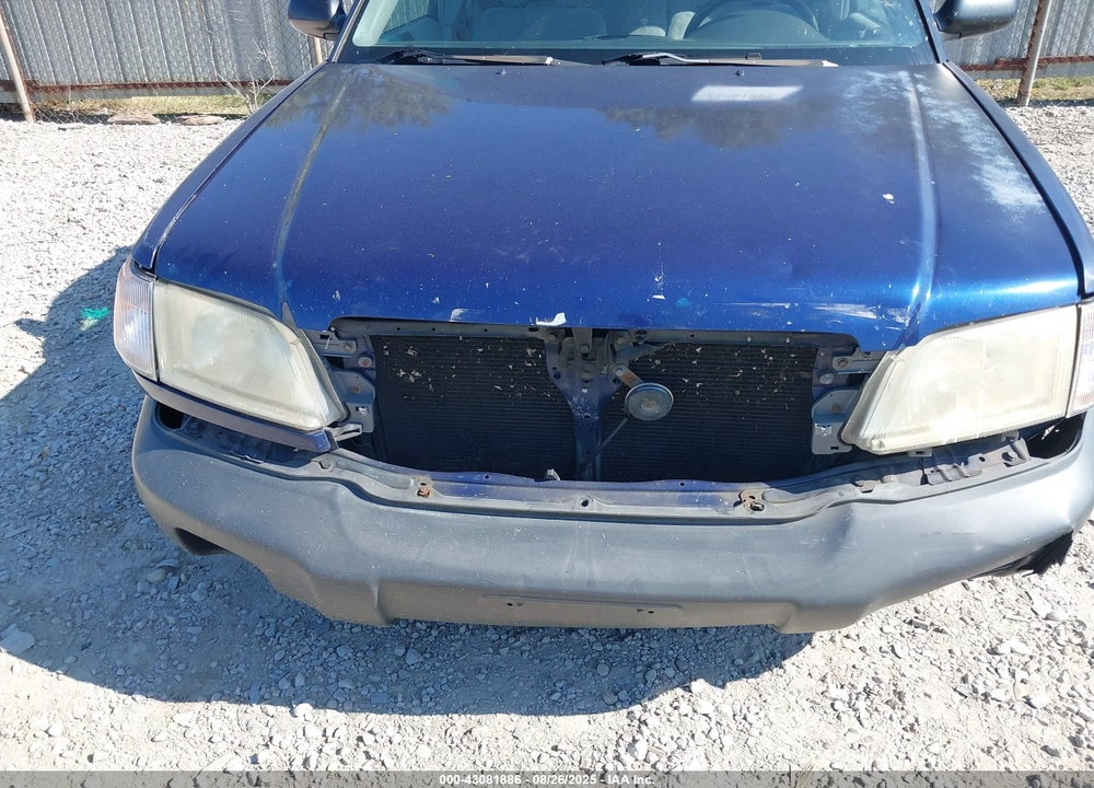 2002 SUBARU FORESTER L VIN: JF1SF63582H757286